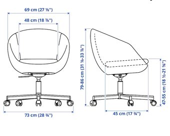 Rohovy pracovný stol + stolička - 5