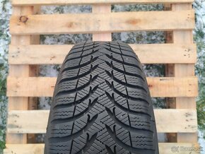 Orig. disky 5x100 R15 + zimné pneu Michelin 185/60 R15 - 5