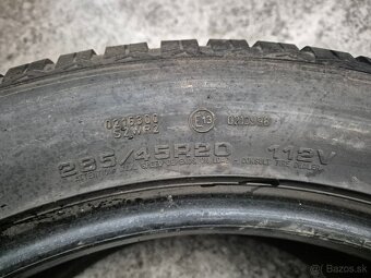 285/45 r20 zimné 2 ks GOODYEAR dezén 6,7 mm DOT2018 - 5