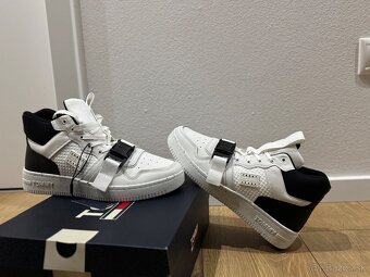 Tommy Jeans Leather Buckle MID Vysoké Pánske - 5