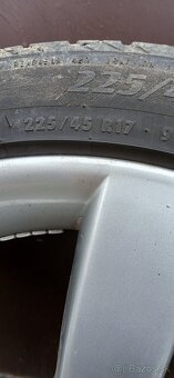 Predám elektróny 225/45 R17 - 5