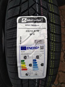 Zimná sada R 16 MERCEDES + TPMS,pneu DOT 3224. - 5