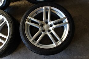 18”----ORIG---DEZENT---AUDI---A4--B8--5x112 R18---ZIMNA SADA - 5