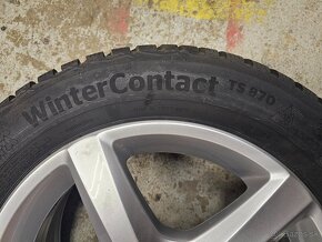 5x112 originál vw elektróny a zimné pneu 205/55 R16 H - 5