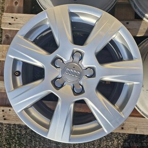 ORIGINÁL AUDI HLINÍKOVÉ DISKY 5x112 R16 - 5