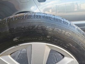 Predam 16" ALU 5x112 AUDI, + zimne pneu 225/55 r16 - 5