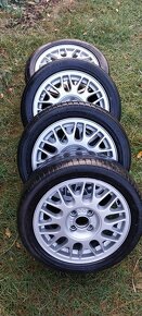 Predám letné kolesa 195/59r15 na BBS 4x100r15 - 5