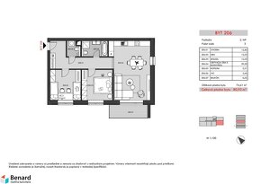 BD – RELAX; 3 IZBOVÝ BYT; 2.NP; 80,93m2; - 5