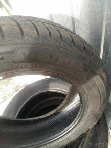 Predám 4ks zimné pneu.165/65R14 Barum dezen 7,3mm - 5