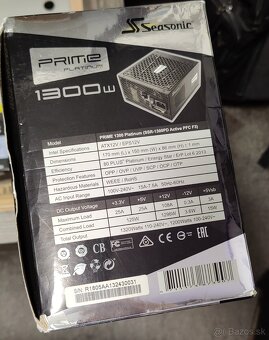 Seasonic Prime 1300 W Platinum v záruke - 5