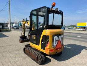 Minibager minirypadlo CAT 301.8 C, Kubota JCB Terex Takeuchi - 5