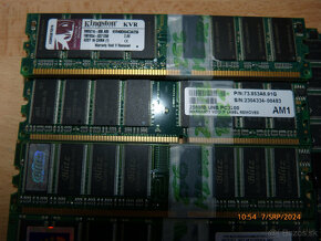 ddr1 ram a ddr2 ram za 5e kus - 5