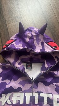 Kanto Starter Gengar Hoodie Camo Purple - 5