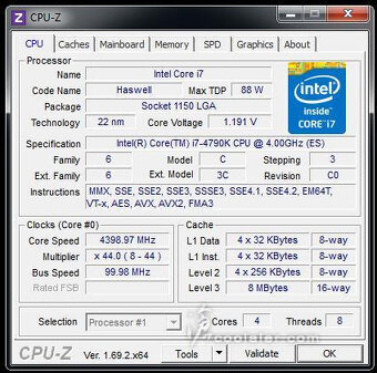 Herný cpu Intel Core i7-4790K, TURBO 4,4Ghz, socket 1150 - 5