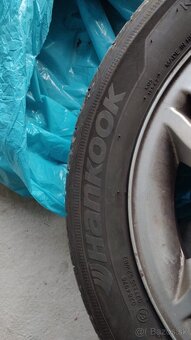 Zliatinové disky 6J x 15 4x100 ET50 a pneumatiky Hankook - 5