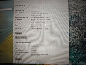 Dell Latitude 5501 + doplnená RAM - 5