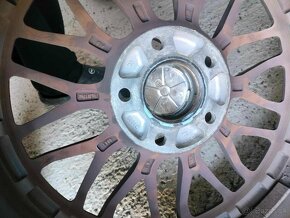 4ks alu disky orig. Dotz 5x114,3 R17 + zimné pneu - 5