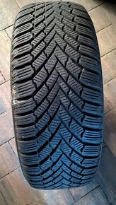 ZIMNÉ 205/55 R16 91H 4 ks CONTINENTAL cca 7 mm LEN 35,-€/kus - 5