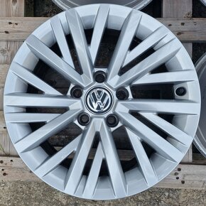 ORIGINÁL VW HLINÍKOVÉ DISKY 5x112 R16 - 5