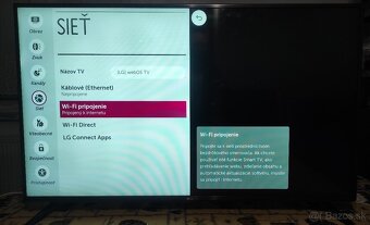 Predám FullHD SMART TV LG 50LF652V(127cm) wifi - 5