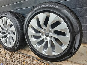 Zimná Sada AUDI A7+Pirelli 225/55 R18 - 5