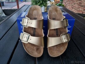 Damske kozene Birkenstock Arizona Gold c.36 - 5