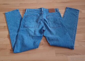 Levis bledomodré slim fit sttečové - 5