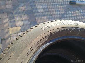 Predám 4ks zimné pneumatiky CONTINENTAL 215/60 r16 - 5