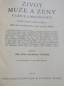 Život muža a ženy v láske a manželstve, vydaná v roku 1932 - 5