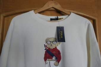 RALPH LAUREN BEAR damska peckova original mikina L-XXl - 5