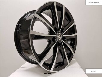 Vw Golf, Caddy alu disky 8X19 ET45 5X112 1254 - 5