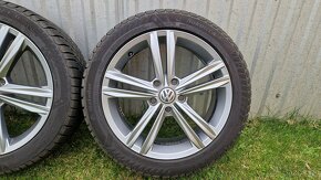 Zimná sada originál VW Golf 7, 5x112 R17 + pneu 225/45 R17 - 5