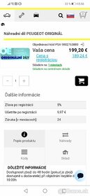 Predám vstrekovač močoviny adblue. 1,6hdi - 5