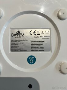 PREDÁM BAYBY BBS 3010 - ELEKTRICKÝ STERILIZÁTOR - 5