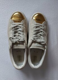 Puma Suede Platform Gold - 5