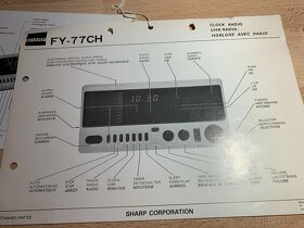 SHARP rádio - 5