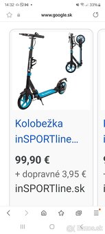 Skladacia kolobezka Insportline - 5