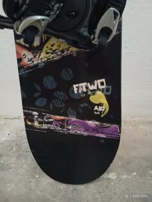 146 cm snowboard FTWO F2 AIR + viazanie - 5