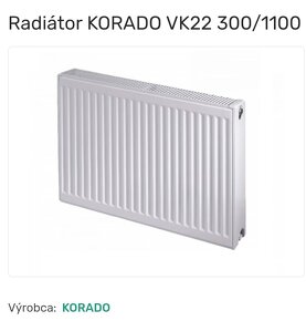 Radiátor KORADO - 5