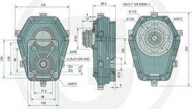 Multiplikátor na traktor s čerpadlem i bez čerpadla - 5