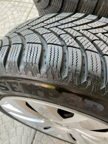 5x100 r15 185/60 r15 zimne pneumatiky+disky - 5