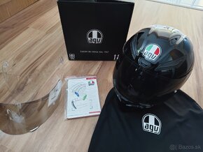 AGV prilba K-1 + nahradne plexi, velkost XL - 5