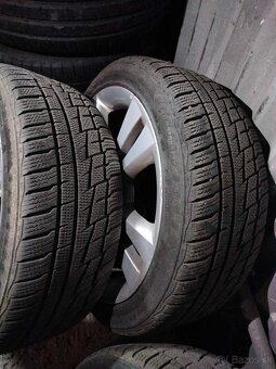 4ks alu disky orig. Škoda 5x112 R18 pneu 225/40 r18 7mm - 5