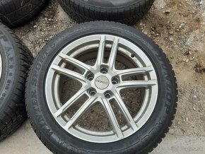 ALU DISKY 5x112r17 +zimne pneu 215/55r17 - 5