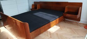 Manzelska retro postel 60-70 roky - 5