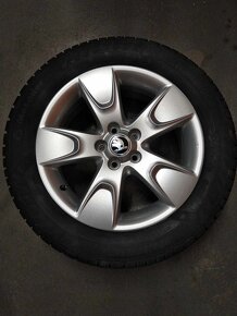 16" alu originál ŠKODA 100 % stav. - 5