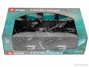 4 set MERCEDES BENZ AMG F1 – 1:43 Bburago - 5