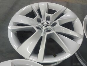 5x112R17 elektrony  orig.ŠKODA KODIAQ-KAROQ-OCTAVIA-SUPERB - 5