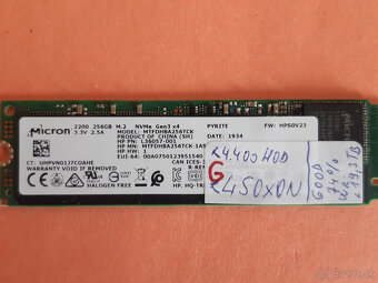 SSD 256GB MICRON 2200 M.2 PCIe NVMe 2280 80mm - 5