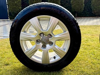 Alu kolesá org. AUDI 5x112  225/55 R16. - 5